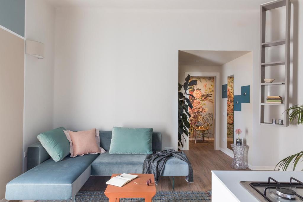 Część wypoczynkowa w obiekcie San Leonardo Suites