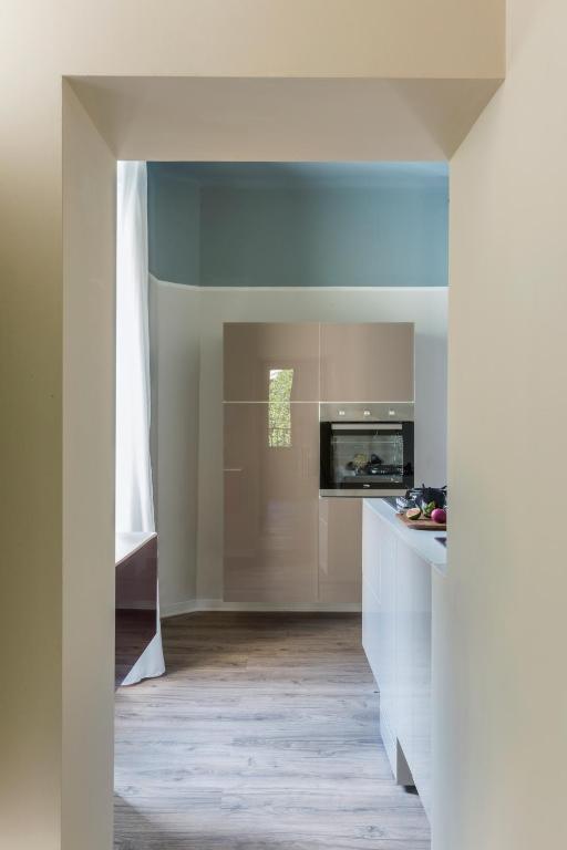 Kuchnia lub aneks kuchenny w obiekcie San Leonardo Suites