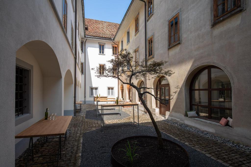 Budova, kde se hotel nachází
