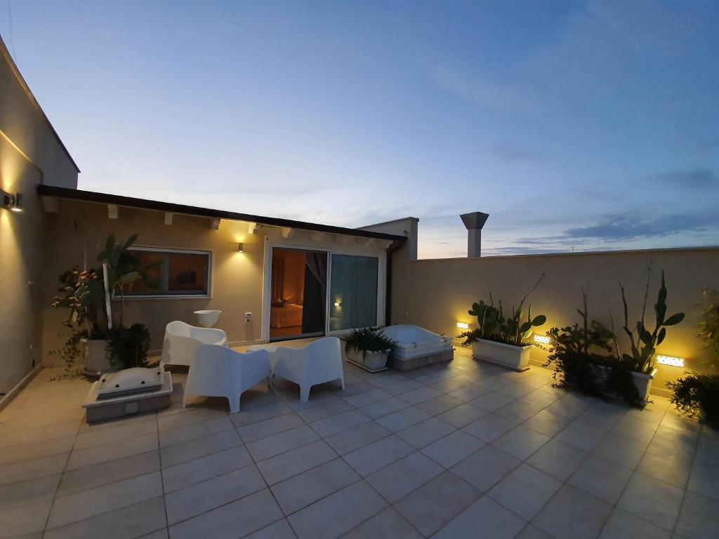 Balkón alebo terasa v ubytovaní LA TERRAZZA DI PUGLIA