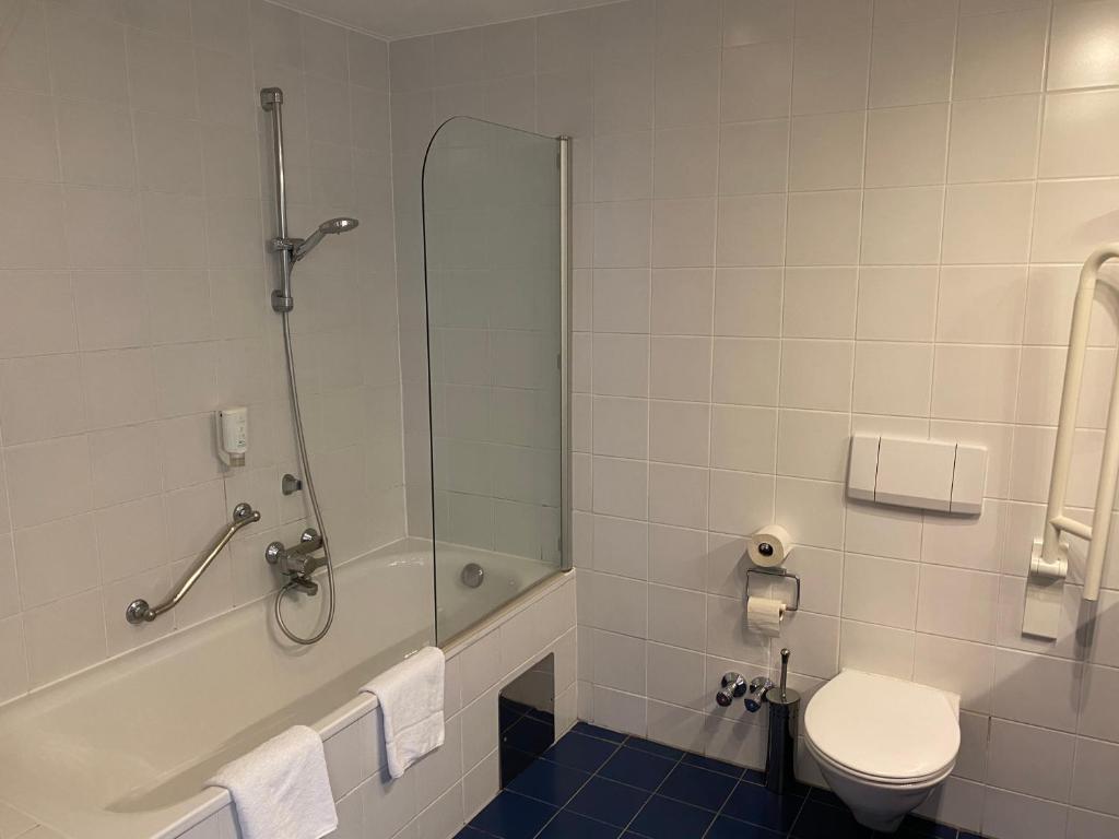 Vannituba majutusasutuses Skycity Hotel Atrigon
