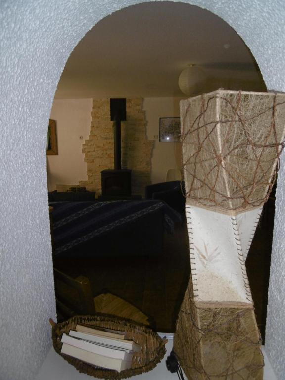 Posezení v ubytování GITE Le CERISIER VIA RHONA DOLCE VIA