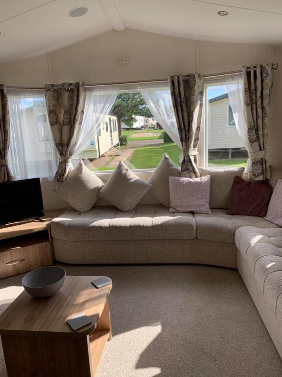 Istumisnurk majutusasutuses Seton sands static holiday home - sleeps 6