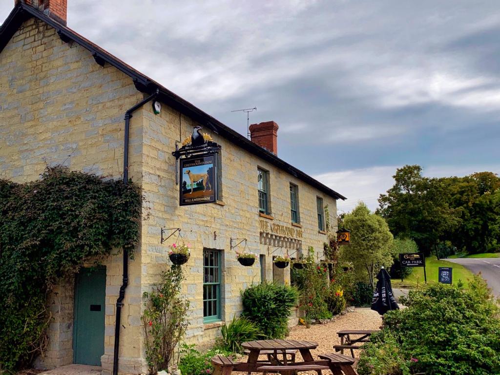 The Greyhound Inn in Staple Fitzpaine, Somerset, England