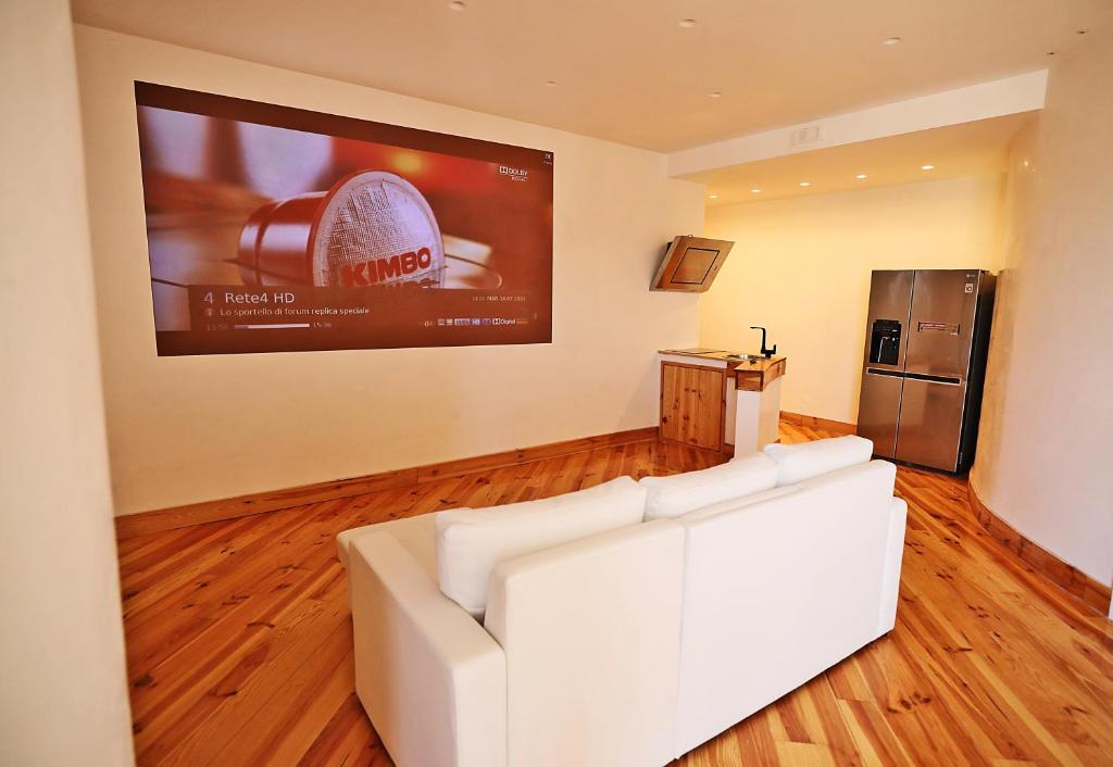 TV a/nebo společenská místnost v ubytování Tiffany & Babylon Luxury Stay