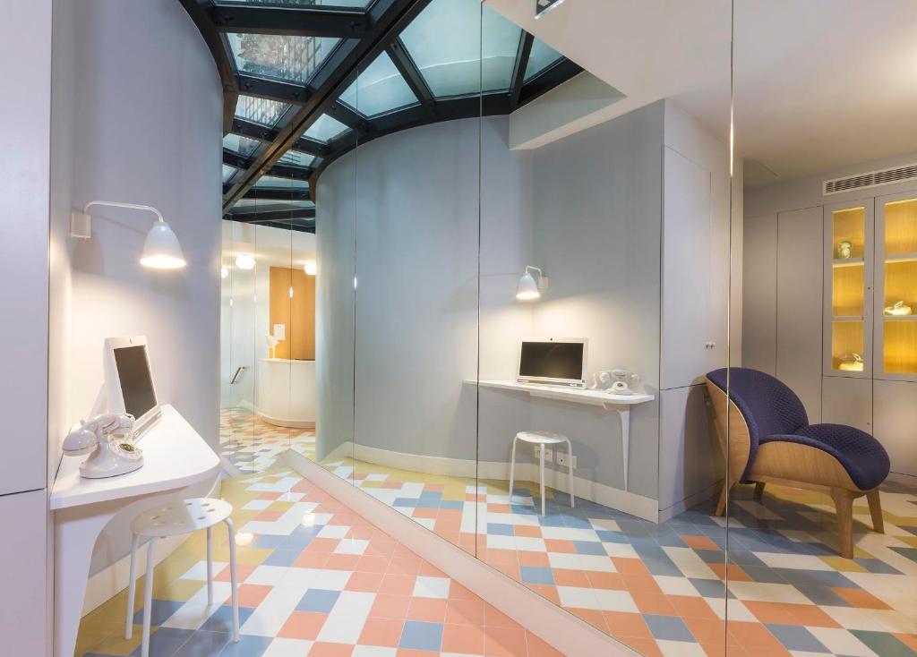 Hotel le Lapin Blanc - Resim 4