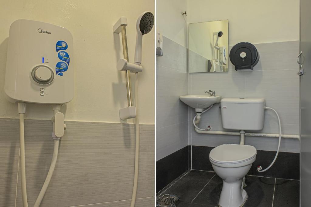 Koupelna v ubytování I Hotel