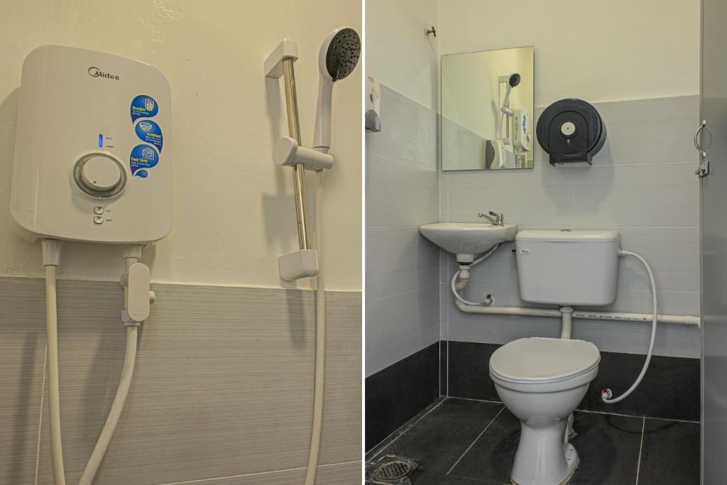 Koupelna v ubytování I Hotel