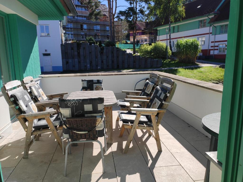 Patio nebo venkovní prostory v ubytování Lipno Riviéra - Myši v botě