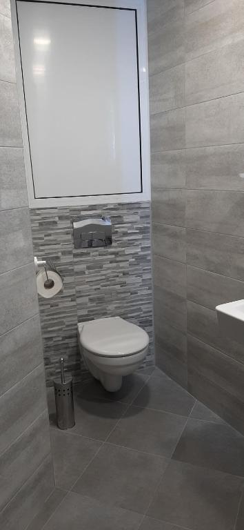 Koupelna v ubytování Vida Family Hotel