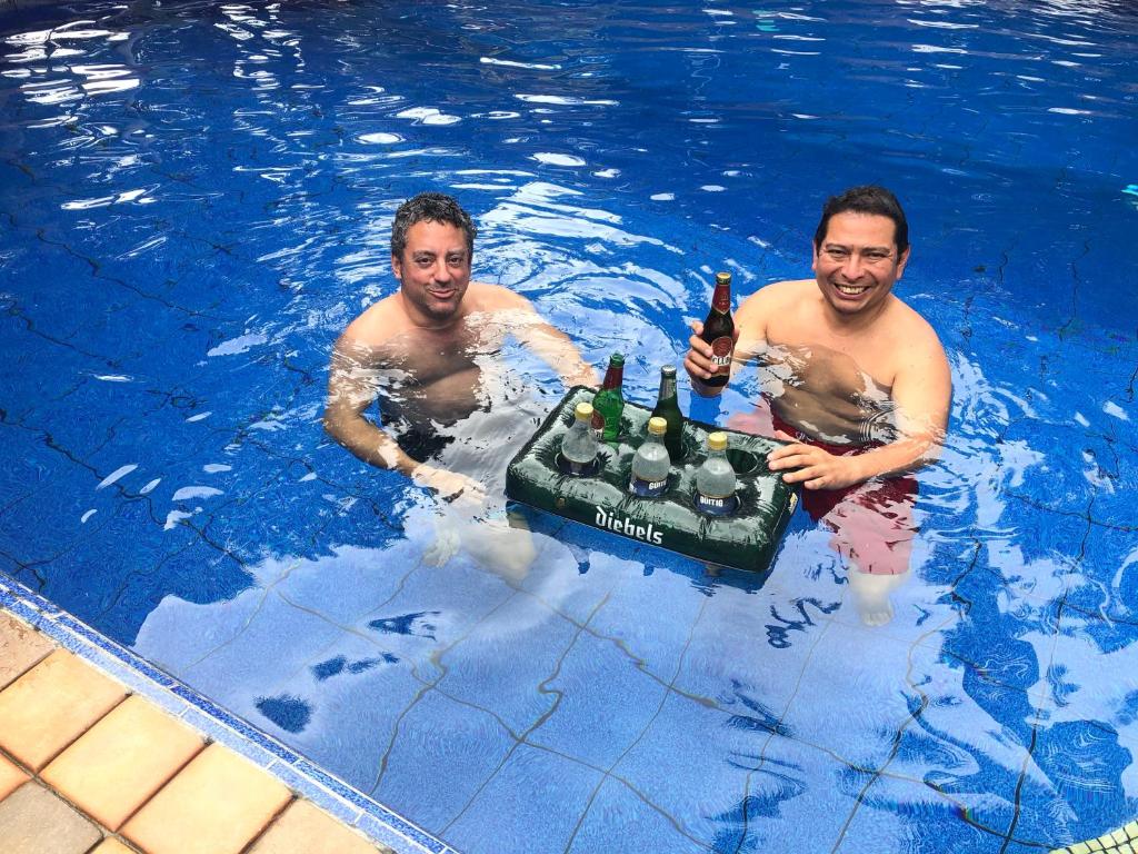 Nápoje v ubytování CanoaOasis