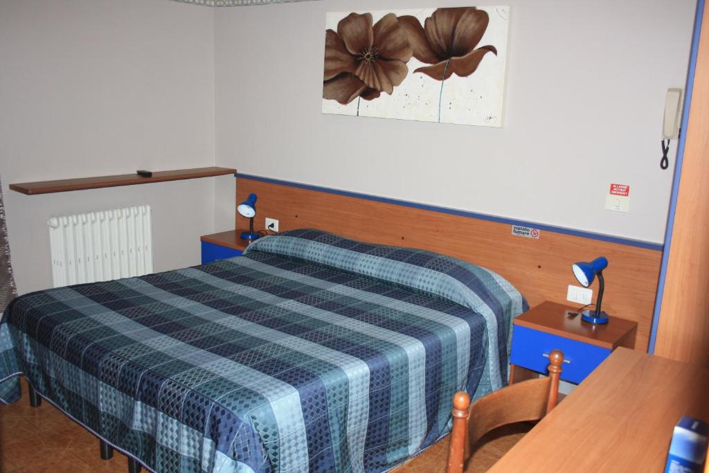 Albergo Marsariにあるベッド