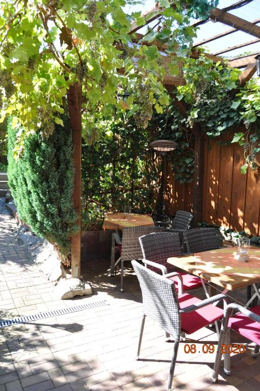 Zahrada ubytování Pension Di Pino