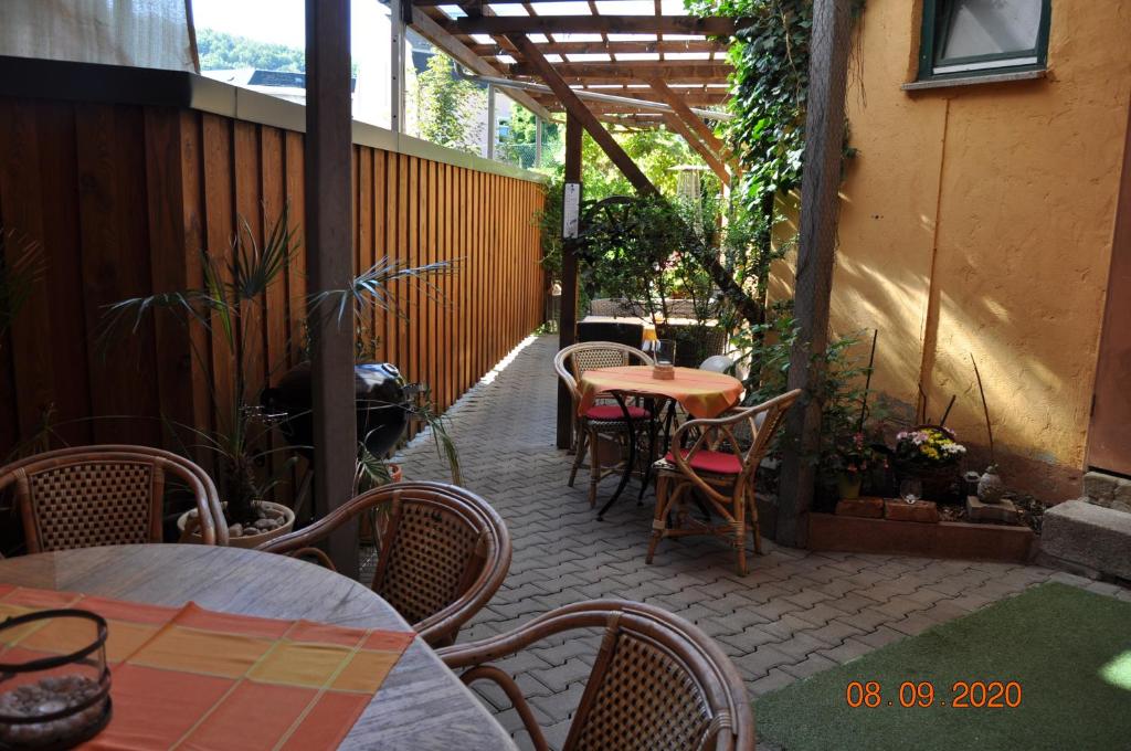 Restaurace v ubytování Pension Di Pino