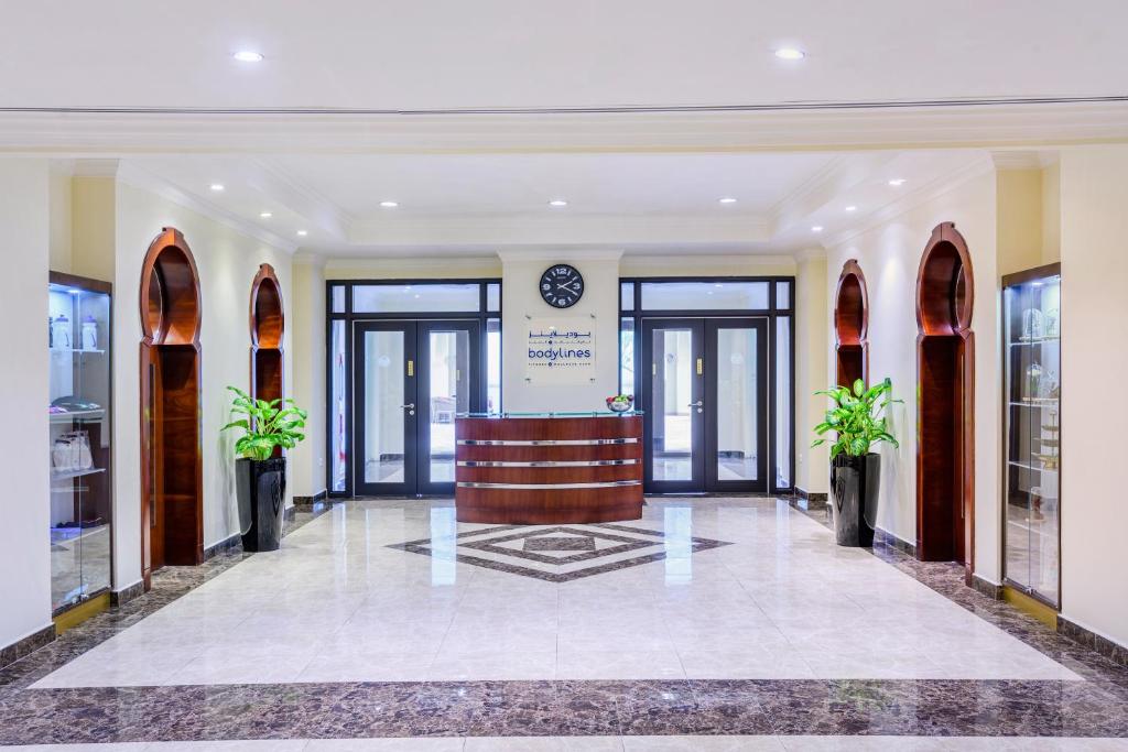 Vstupní hala nebo recepce v ubytování Sedra Arjaan by Rotana