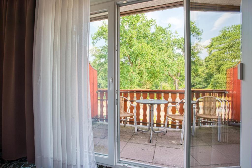 Balkón nebo terasa v ubytování Sporthotel Bad Bevensen