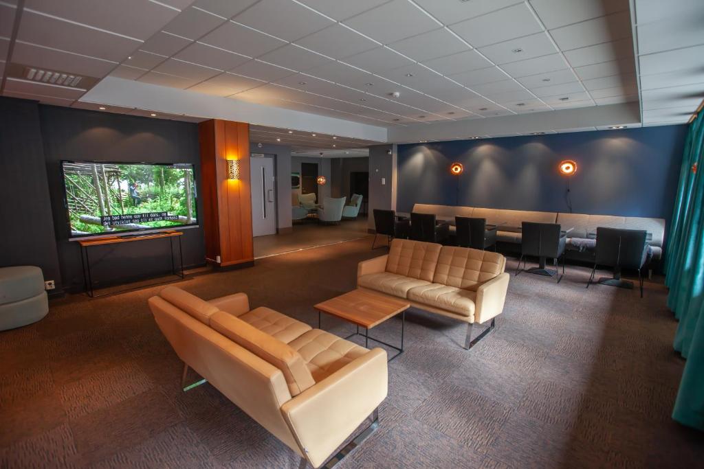 Posezení v ubytování F2 Hotel