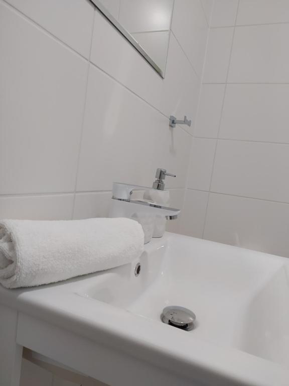 Koupelna v ubytování Penzion Drnovec