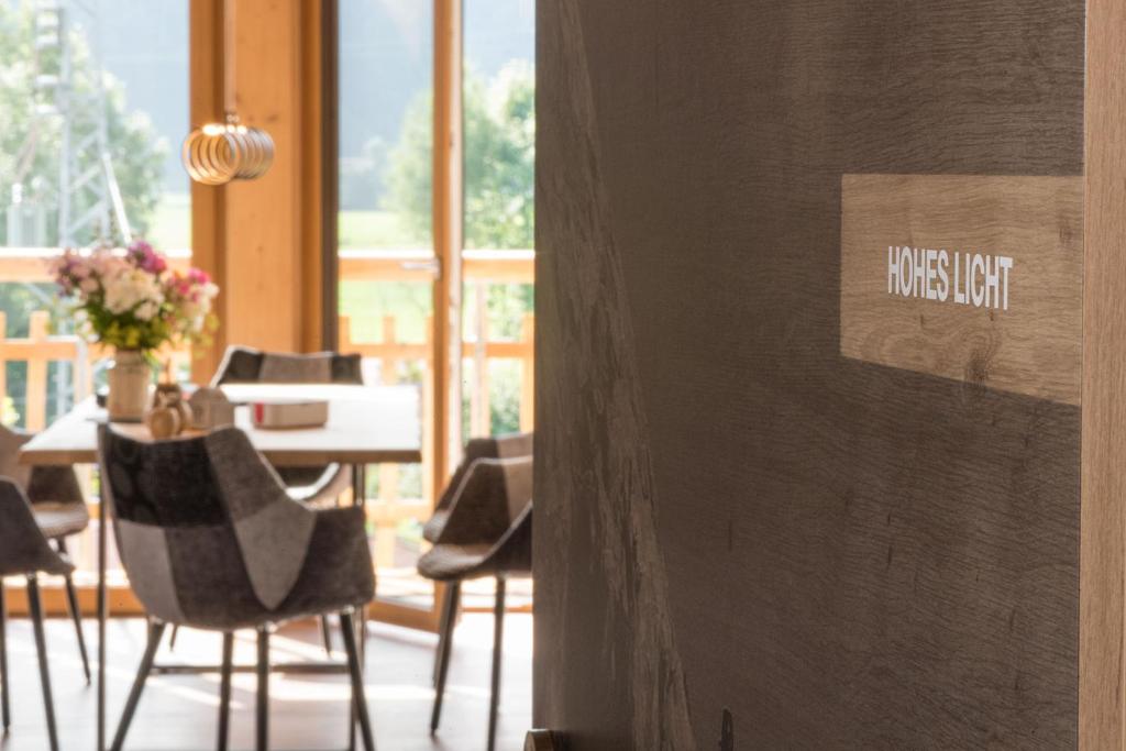Posezení v ubytování Mühle11