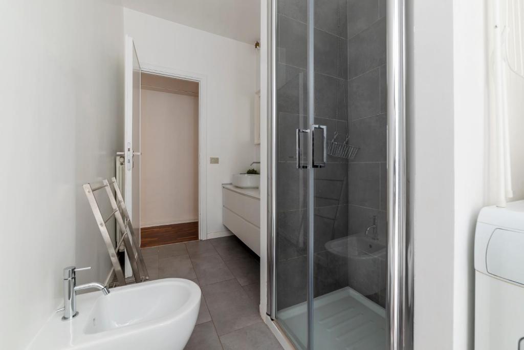Łazienka w obiekcie Fontana di Trevi Design Apartment