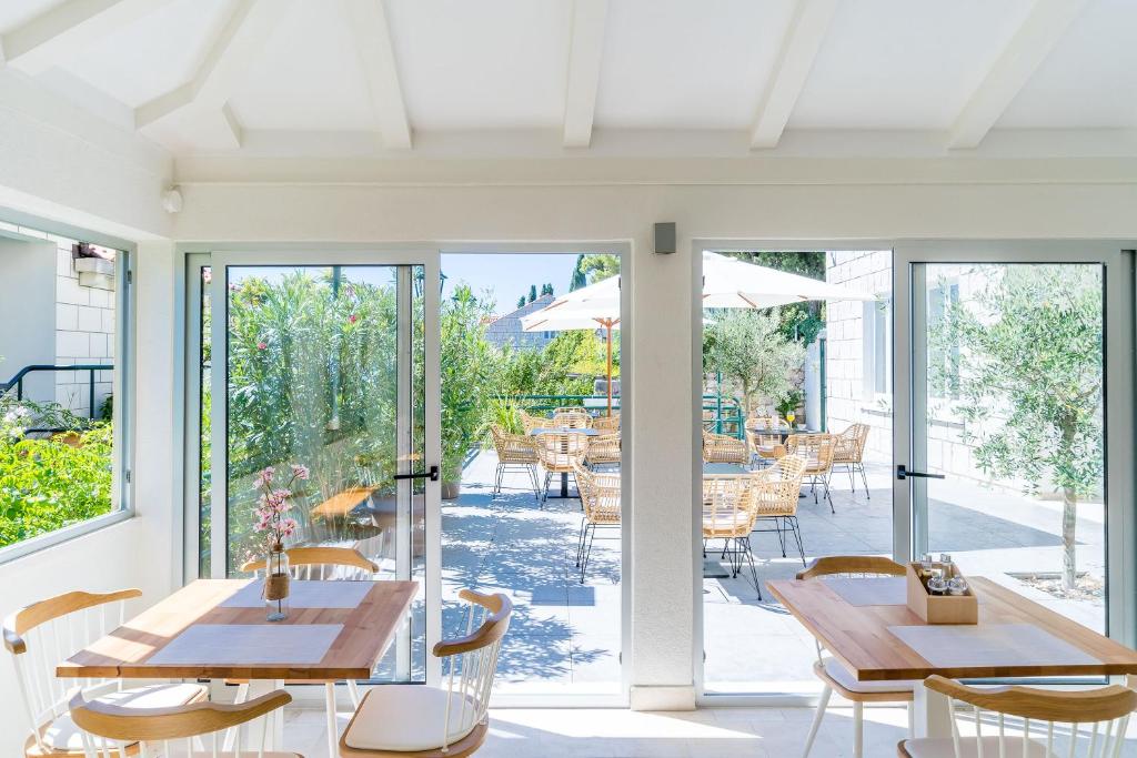 Zahrada ubytování Art Hotel Dubrovnik