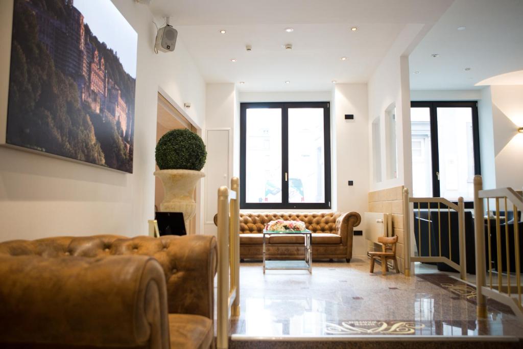 Posezení v ubytování Hotel Heidelberger Hof
