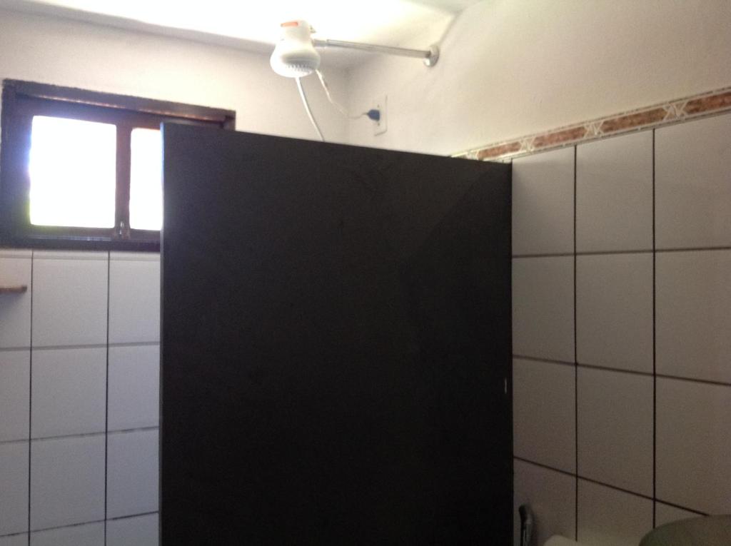 Salle de bains dans l'établissement Pousada Por do Sol