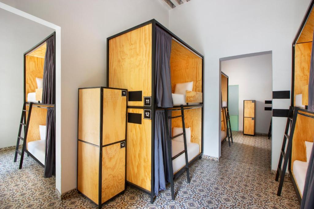 Kuchyň nebo kuchyňský kout v ubytování CASA MX alameda