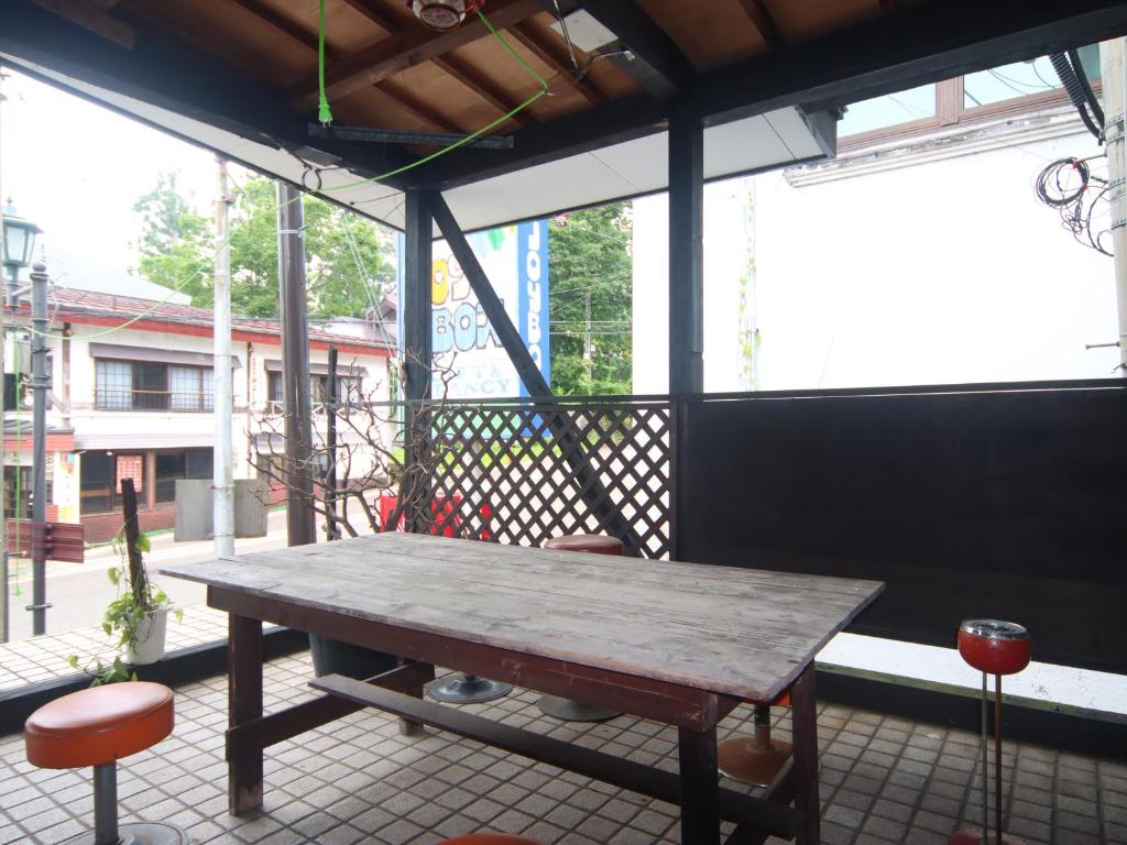 Balkón nebo terasa v ubytování Star Hotel Akakura