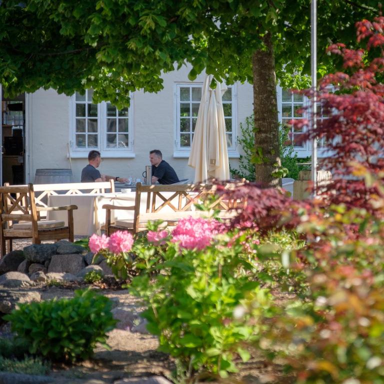 Zahrada ubytování Hotel Knudsens Gaard
