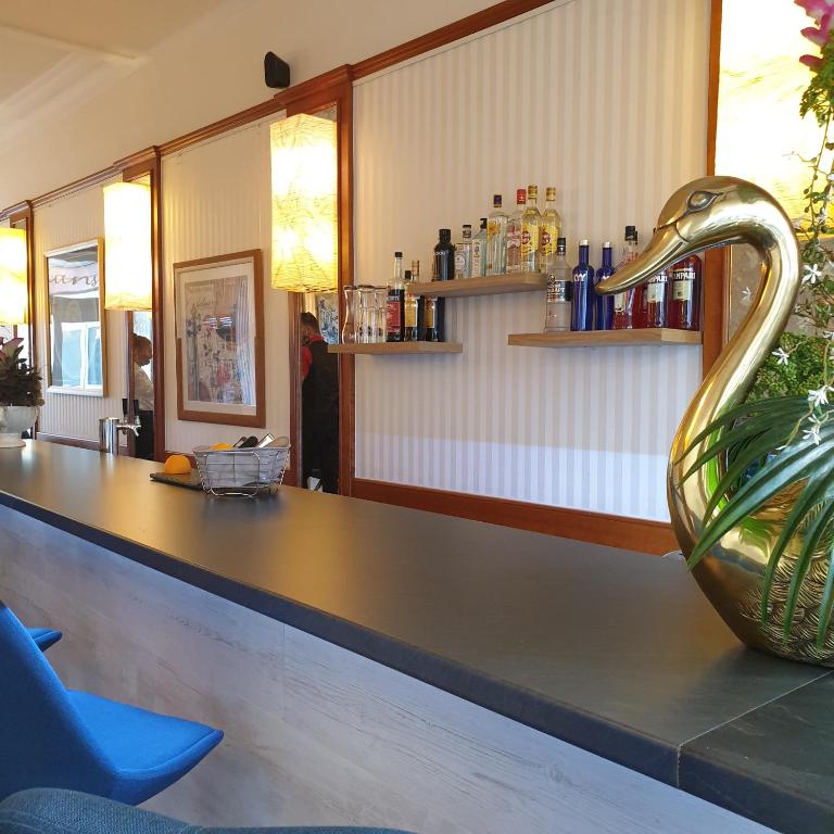 Lounge nebo bar v ubytování Hotel Krupp