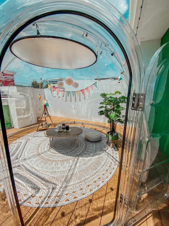 Koupelna v ubytování 禾旅宿Ho Hostel 墾丁夢幻島