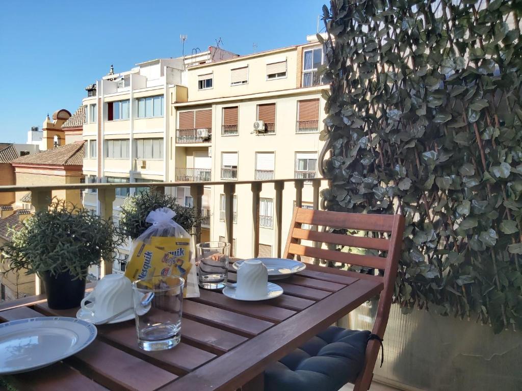 Balkon lub taras w obiekcie Del Parque Flats Flores Premium