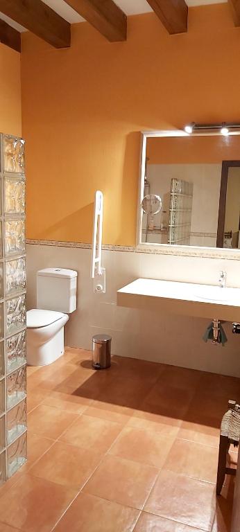 Kúpeľňa v ubytovaní Casa del Portalón