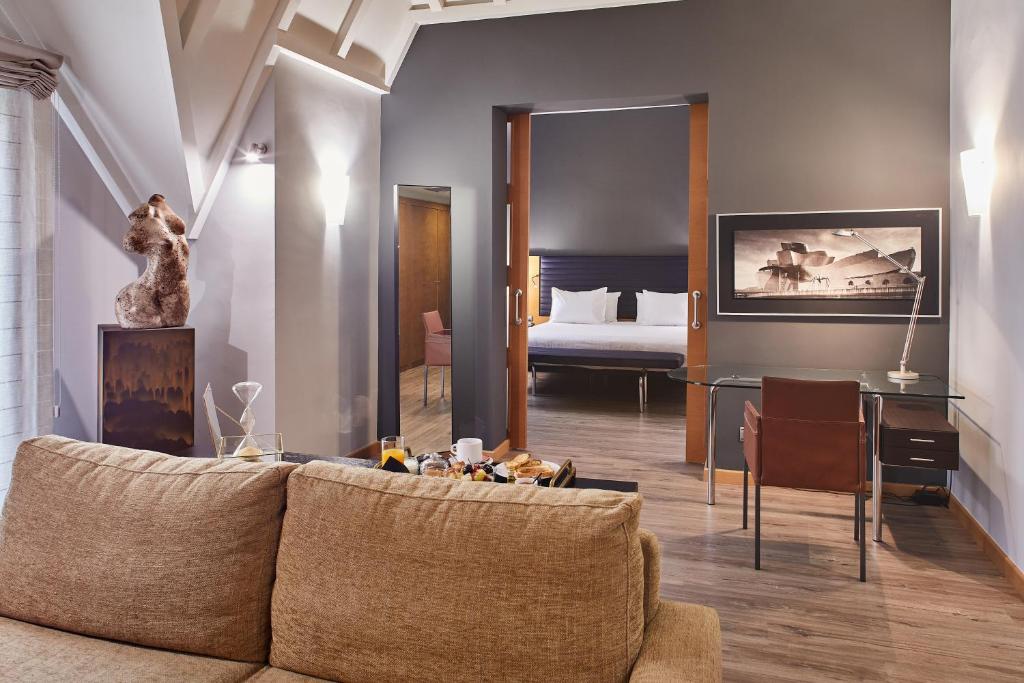 Posezení v ubytování Hotel Silken Indautxu