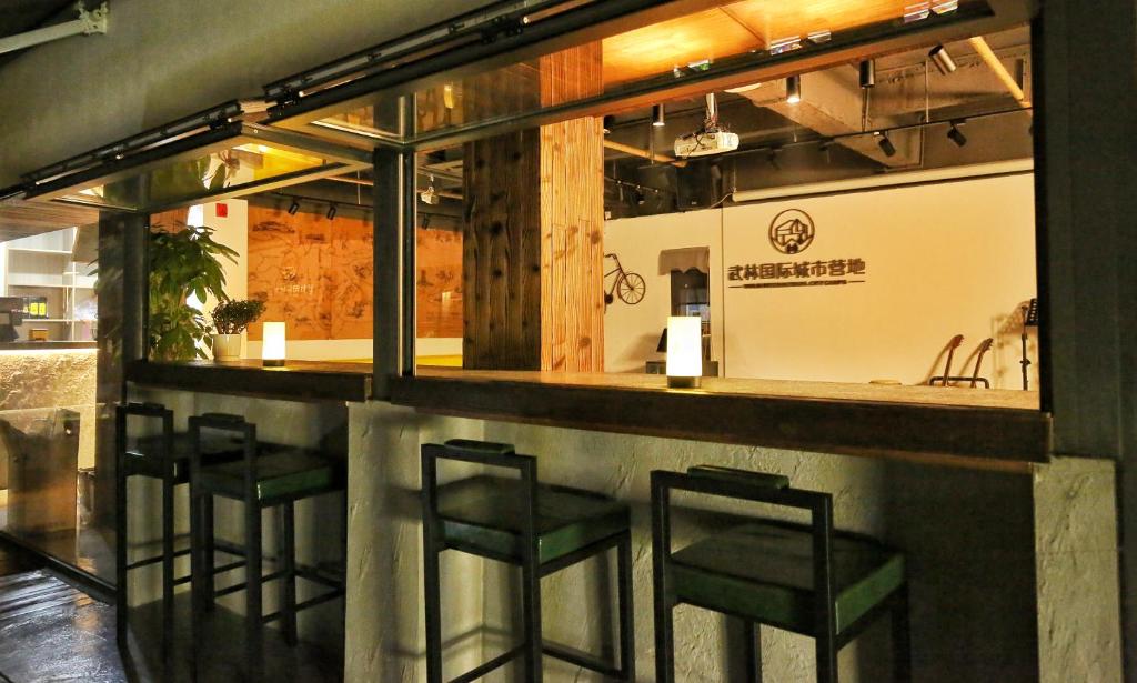 杭州武林国际城市营地餐厅或其他用餐的地方