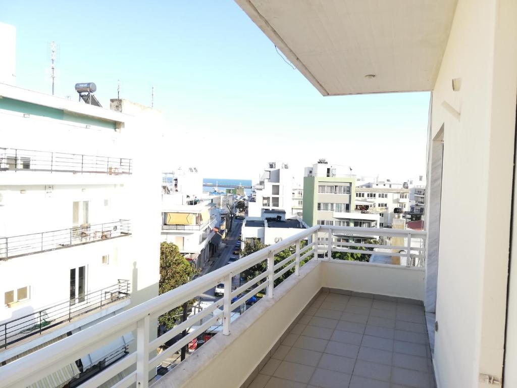 Balkón alebo terasa v ubytovaní Exotic Rooftop in Alexandroupolis