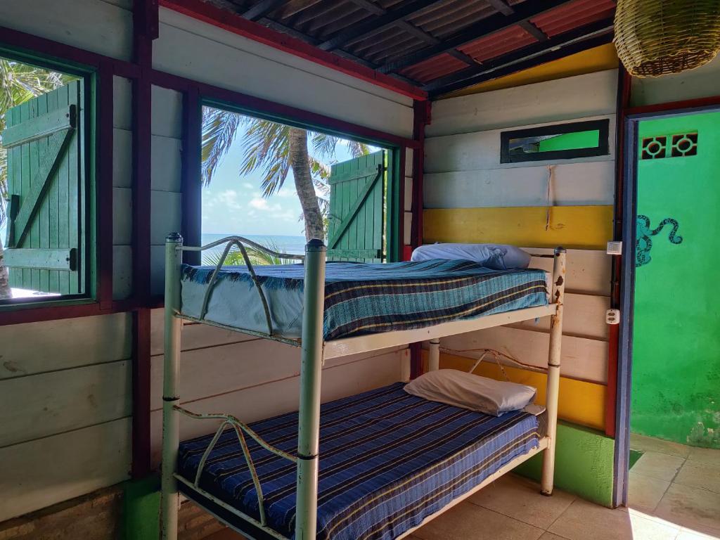 Postel nebo postele na pokoji v ubytování Hostel Casa de Jack