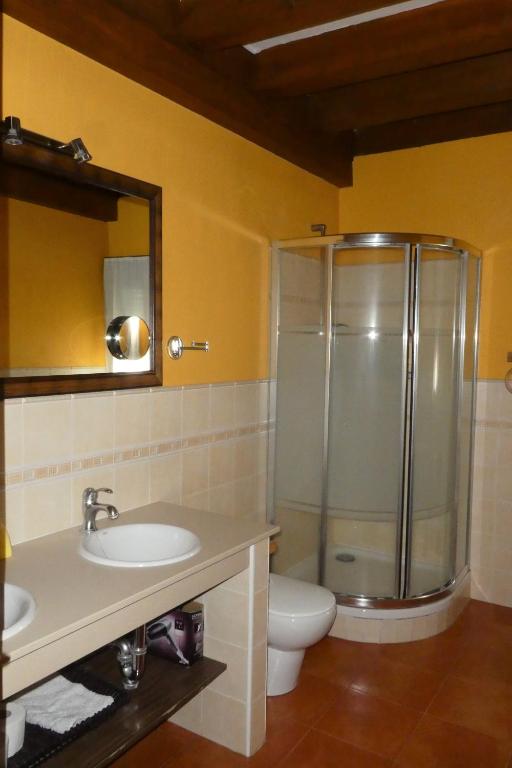 Kúpeľňa v ubytovaní Casa del Portalón