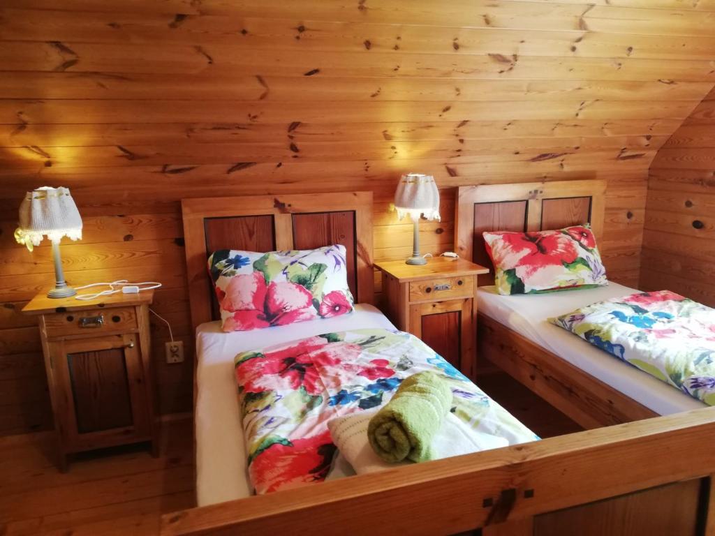 Postel nebo postele na pokoji v ubytování Da Tizzi