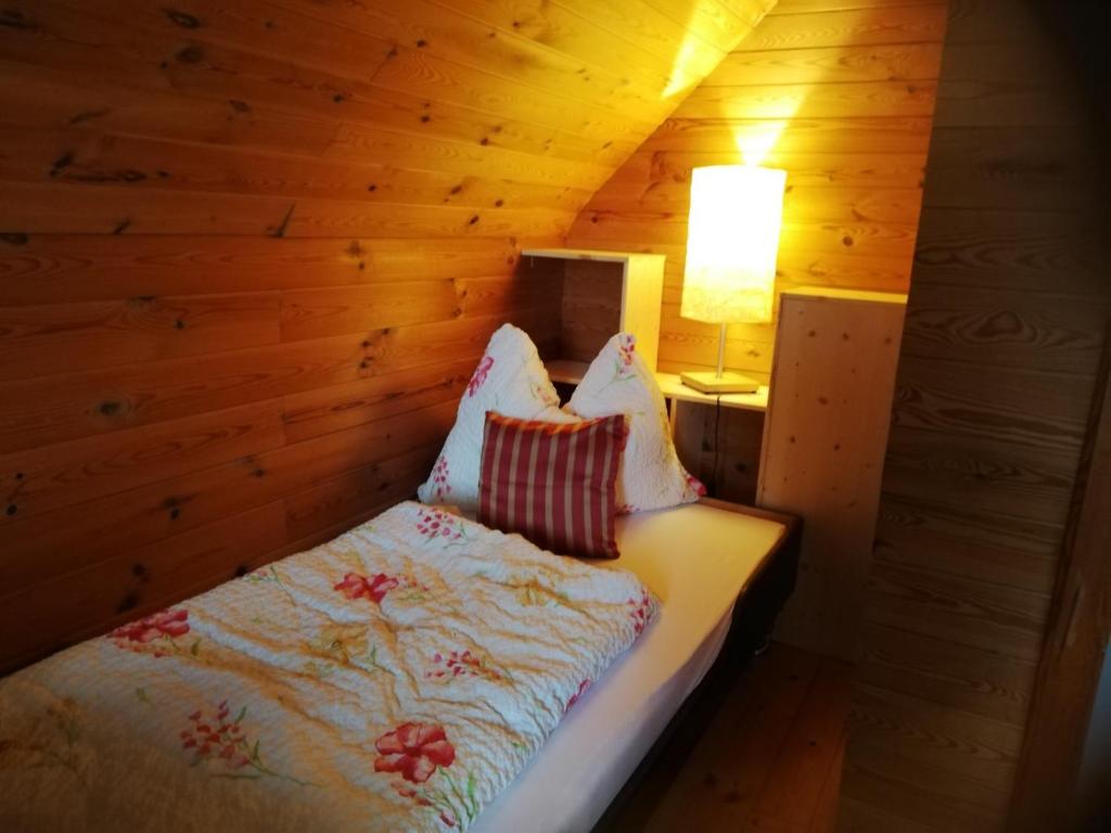Postel nebo postele na pokoji v ubytování Da Tizzi