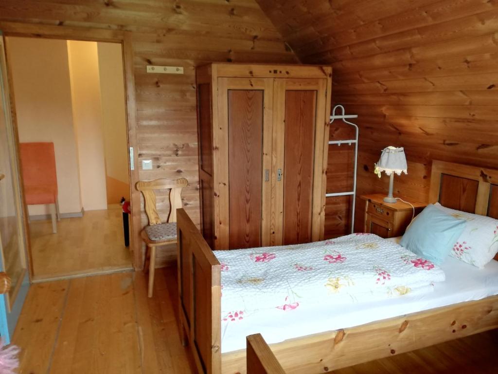 Postel nebo postele na pokoji v ubytování Da Tizzi