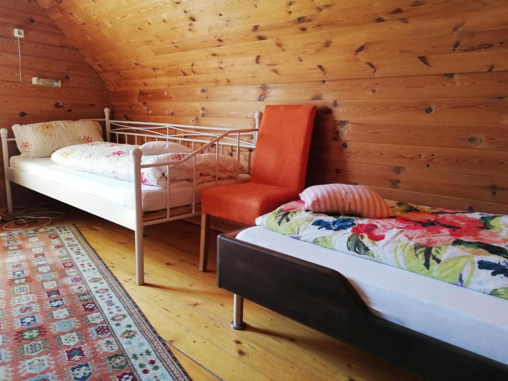 Postel nebo postele na pokoji v ubytování Da Tizzi