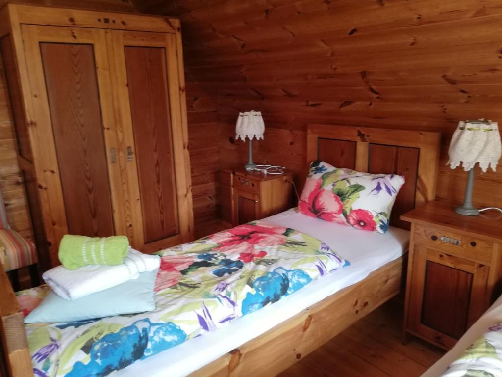 Postel nebo postele na pokoji v ubytování Da Tizzi