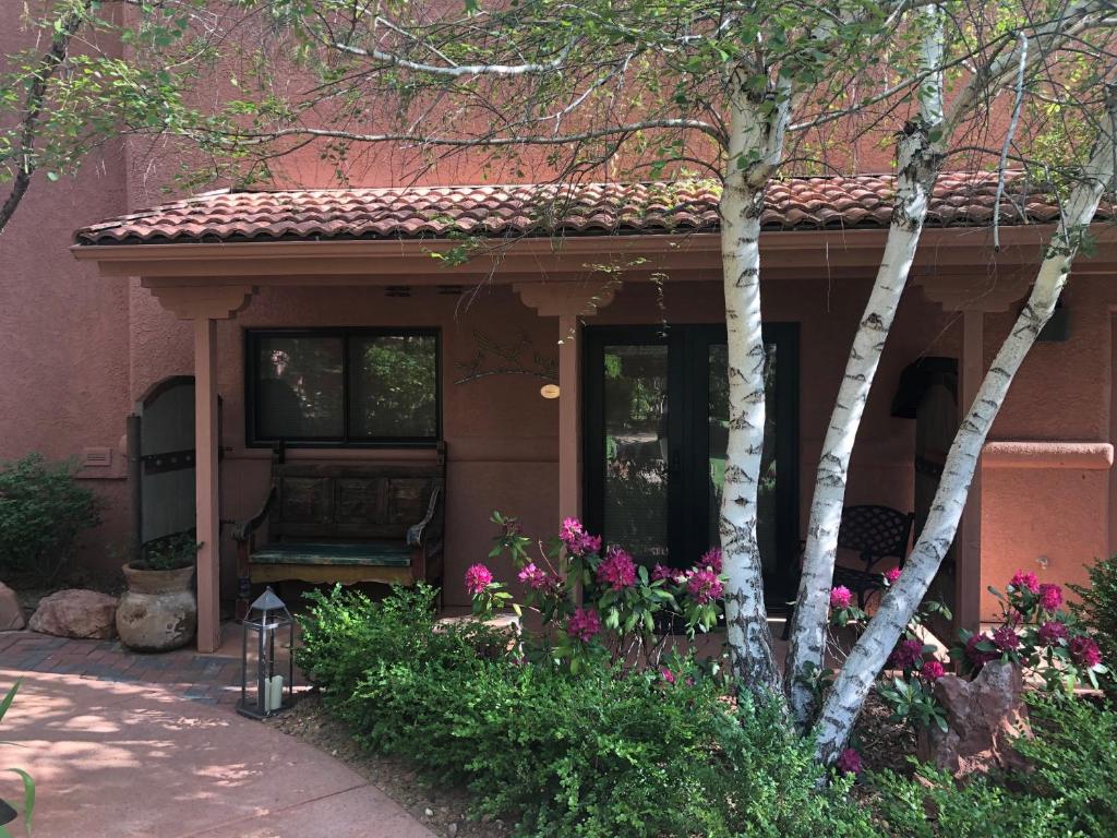Zahrada ubytování Casa Sedona Inn