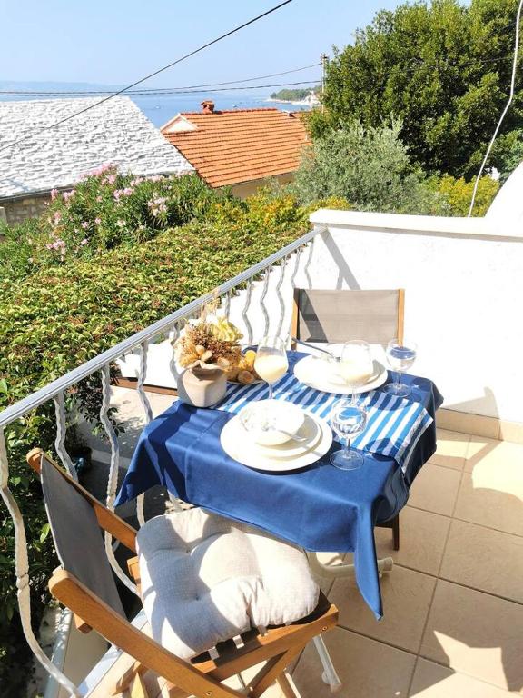 Balkón nebo terasa v ubytování Apartment Biljana