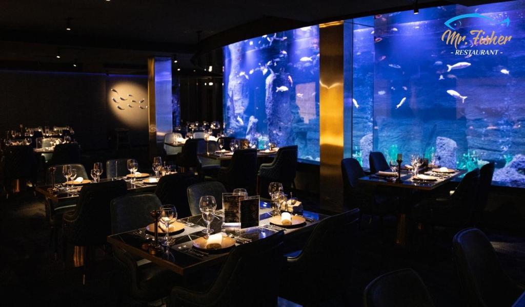 Restaurace v ubytování Hotel Diamond Prishtina