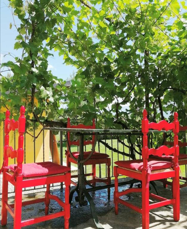 Balkon lub taras w obiekcie La casetta di Biancaneve Valtellina e lago di Como