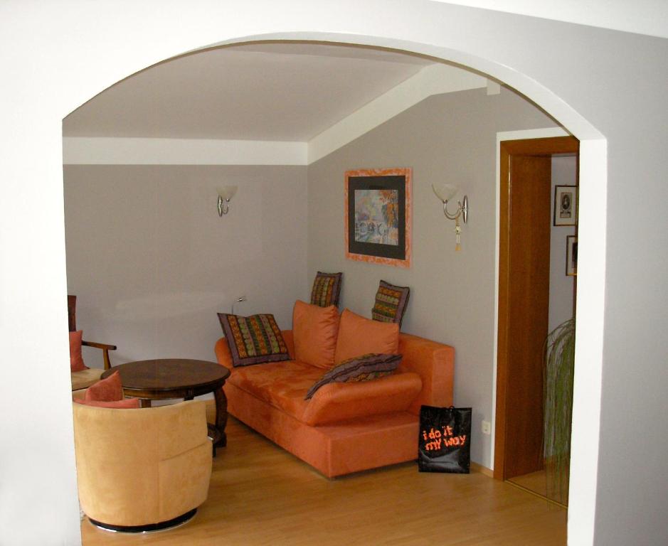 Posedenie v ubytovaní Seegarten Appartements