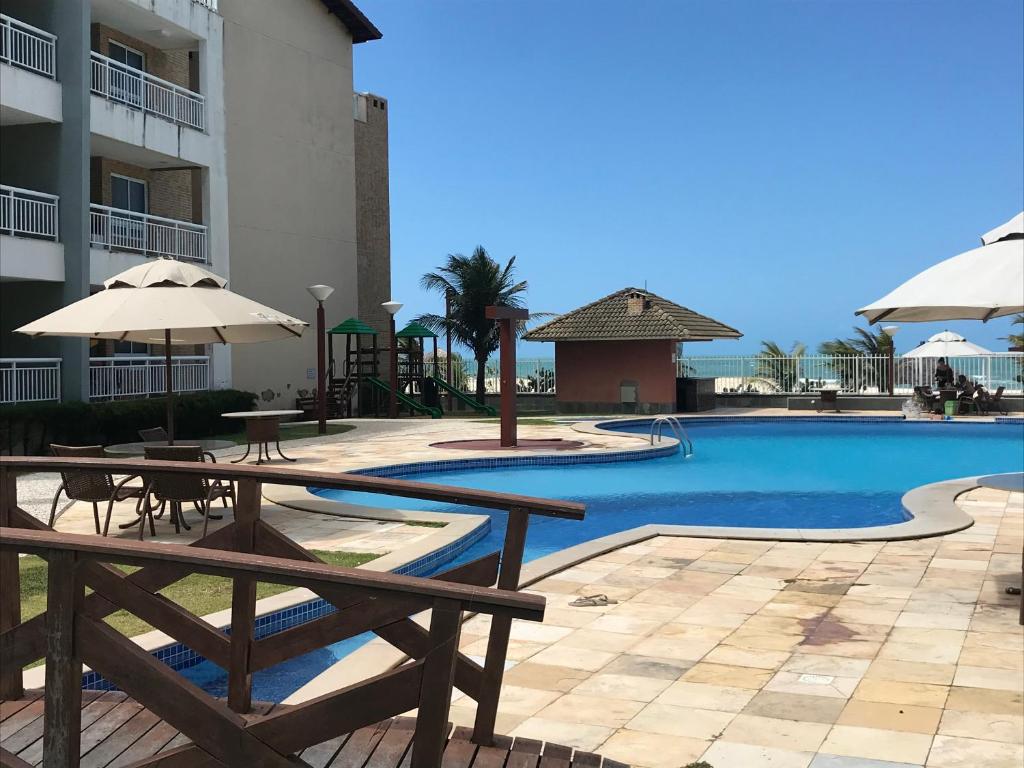  CONDOMÍNIO TERRAMARIS - Apartamento completo no Porto das Dunas